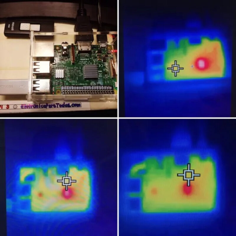 Kit Dissipadores de Calor para Raspberry Pi 3  Auto Adesivante