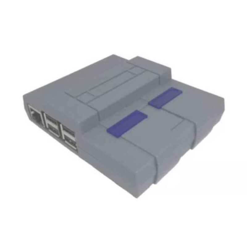 Case Super Nes/Nintendo em ABS para Raspberry Pi
