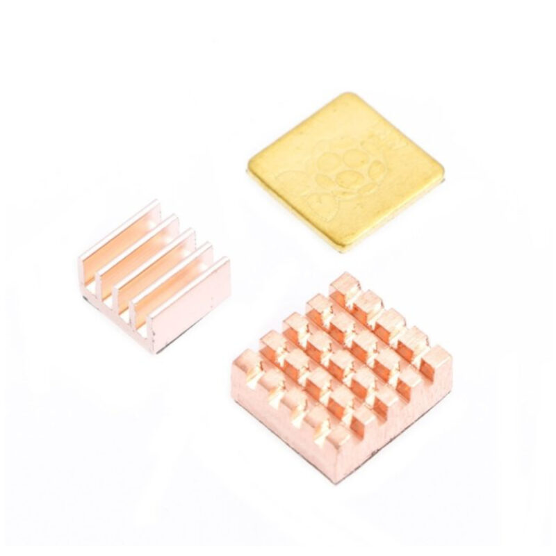 Dissipadores Premium para Raspberry Pi 3 B e B+ (3 Unid.)