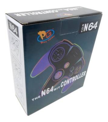 CONTROLE NINTENDO 64 - USB - PC - CORES - ANALÓGICO PADRÃO - RHALSTORE -  Jogos, Eletrônicos e Informática