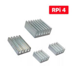 Kit Case Raspberry Pi 4 C/ Cooler + Dissipadores