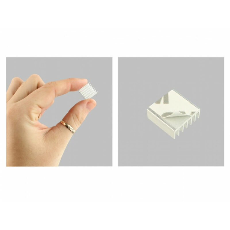 Kit de Dissipadores de Calor para Raspberry Pi 4 (4 Unid.)