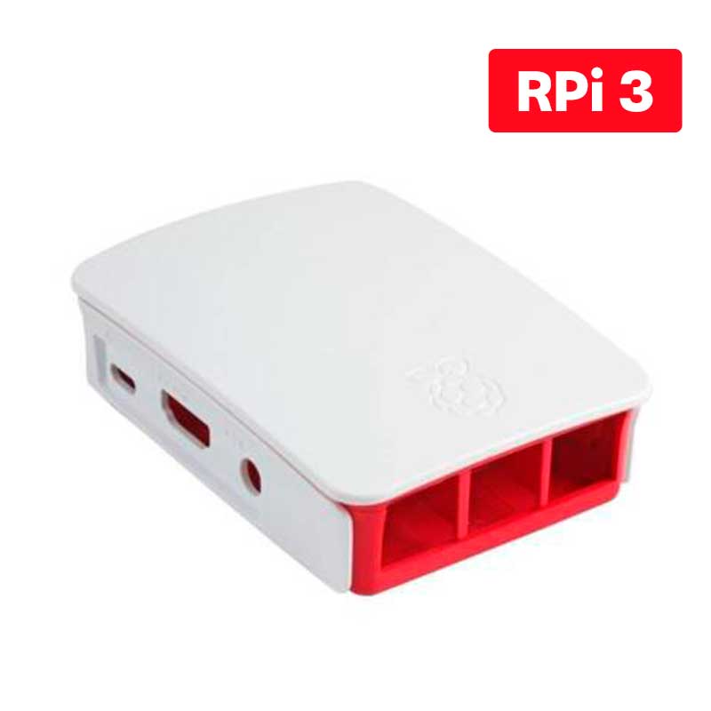 Case Oficial para Raspberry Pi 3 Model B e B+ Case Oficial para Raspberry Pi 3 Model B e B+