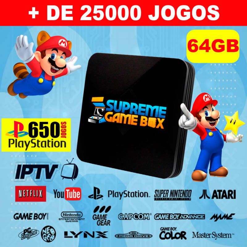 Mini Video Game Portátil Sup c/ 400 Jogos + Controle na RetroConsole  VideoGames Porto Alegre