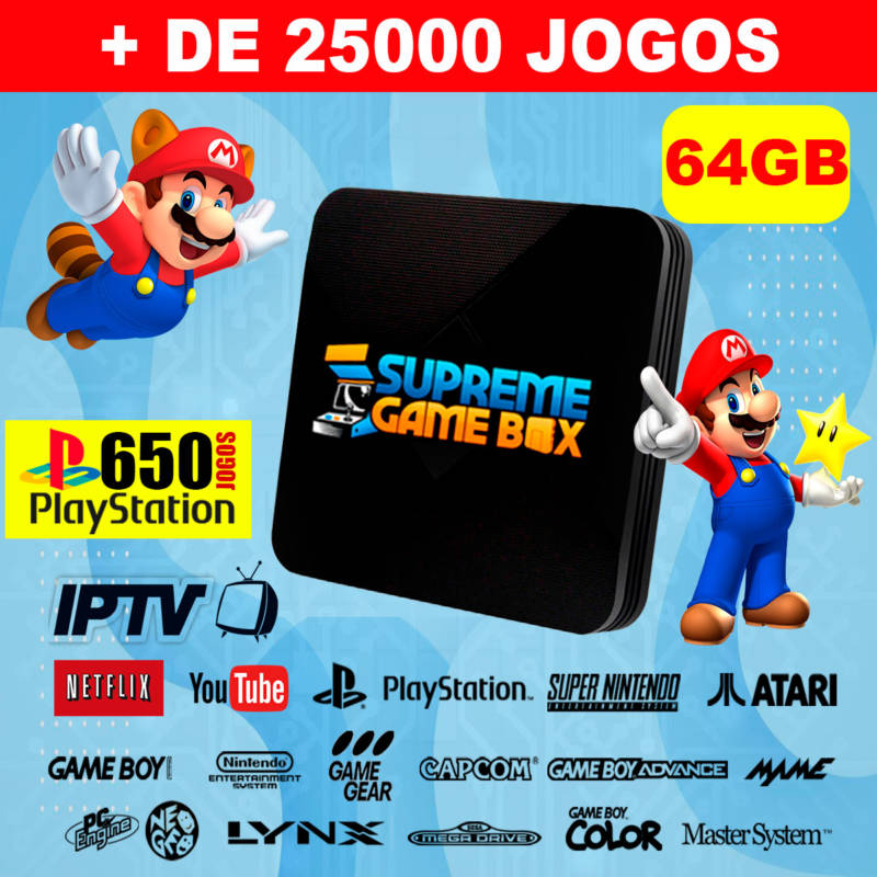 Pocket Play 400 Jogos + Controle Brinde