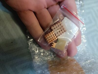 Click to view full screen Kit de Dissipadores em Cobre para Orange Pi 3 LTS photo review