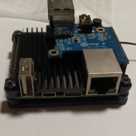 Case em Alumínio c/ dissipação de calor e refrigeração passiva p/ Orange Pi Zero 2 photo review
