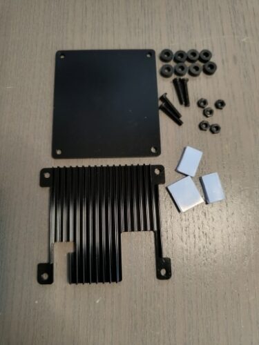 Case em Alumínio c/ dissipação de calor e refrigeração passiva p/ Orange Pi Zero 2 photo review