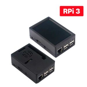 Case Raspberry Pi 3 B ou B+ para Tela Display 3.5 Polegadas Case Raspberry Pi 3 B ou B+ para Tela Display 3.5 Polegadas