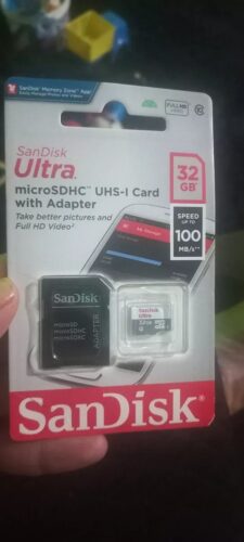 Click to view full screen Cartão de Memória MicroSD 32gb Classe 10 Sandisk Original photo review