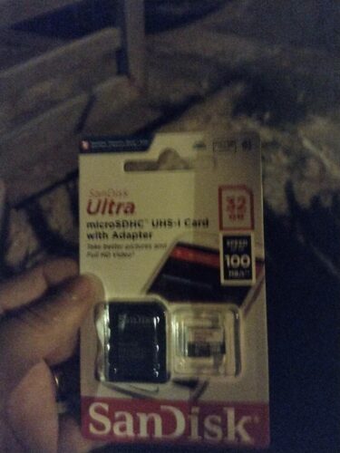 Click to view full screen Cartão de Memória MicroSD 32gb Classe 10 Sandisk Original photo review