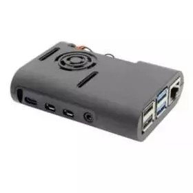 Case para Raspberry Pi 4 + Cooler Fan + Dissipadores photo review