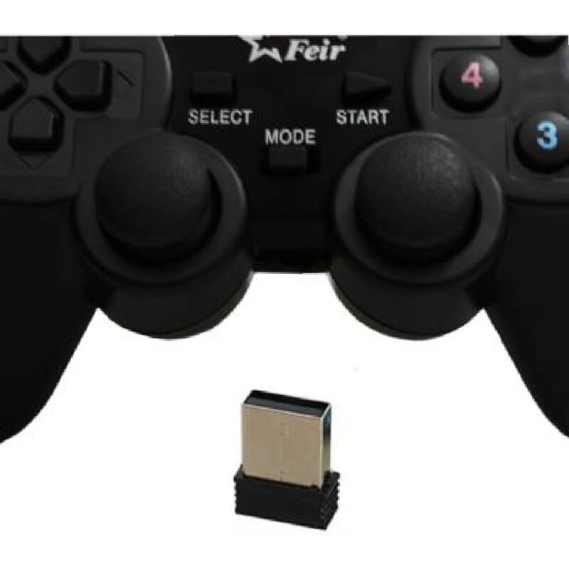 Controle Joystick Analógico Sem Fio Wireless 4 Em 1