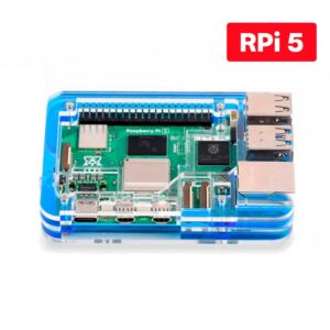 Case em Acrílico de 5 camadas para Raspberry Pi 5 Case em Acrílico de 5 camadas para Raspberry Pi 5