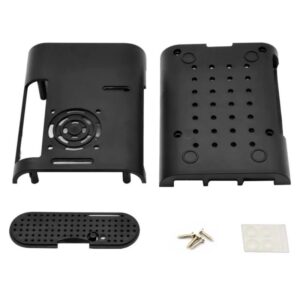 Case + Cooler Fan e Dissipadores para Raspberry Pi 5
