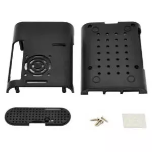 Case + Cooler Fan e Dissipadores para Raspberry Pi 5