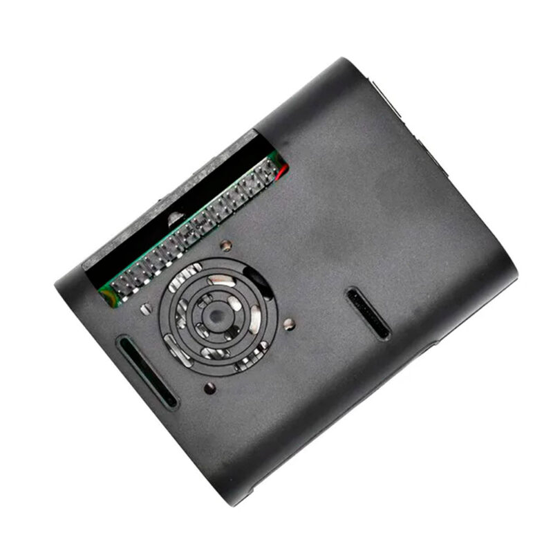 Case + Cooler Fan e Dissipadores para Raspberry Pi 5
