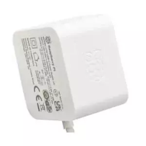 Fonte Oficial para Raspberry Pi 5 Branca