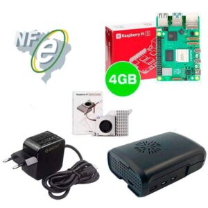 Kit Raspberry Pi 5 4GB c/ Case + Active Cooler Oficial e Fonte 27W Kit Raspberry Pi 5 4GB c/ Case + Active Cooler Oficial e Fonte 27W