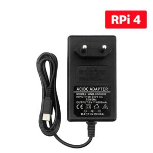 Fonte Bivolt 5V 4A 20W USB-C p/ Raspberry Pi 4 Fonte Bivolt 5V 4A 20W USB-C p/ Raspberry Pi 4