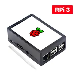 Tela Display Touch Screen 3.5 pol. p/ Raspberry Pi 3 + Case