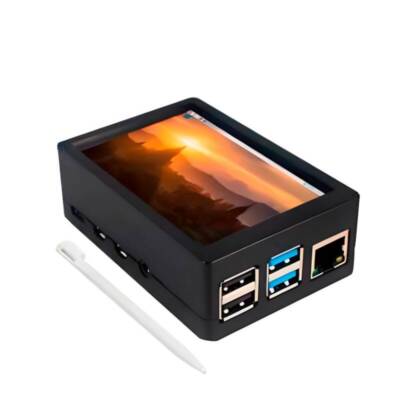 Kit Case para Raspberry Pi 3 B / B+ com Cooler e Dissipadores de Calor