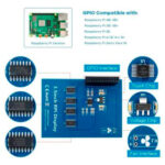 Tela Display Touch Screen 3.5 pol. p/ Raspberry Pi 4 + Case