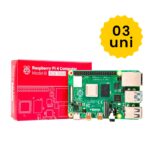 3x Raspberry Pi 4 Model B 4GB Anatel