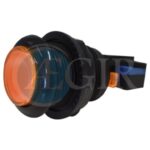 Botão Fliperama Acrílico Preto c/Micro