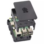 Kit Raspberry Pi 3 Model B c/ Case, Fonte 5V e Dissipadores