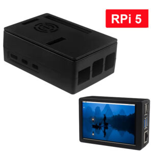 Case Raspberry Pi 5 para Tela Display 3.5 Polegadas Case Raspberry Pi 5 para Tela Display 3.5 Polegadas