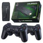 Game Stick Retrô 4K c/ 15000 Jogos + 2 Controles sem Fio