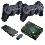 Game Stick Retrô 4K c/ 15000 Jogos + 2 Controles sem Fio