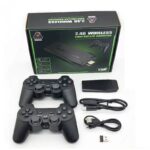 Game Stick Retrô 4K c/ 15000 Jogos + 2 Controles sem Fio