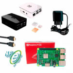 Kit Raspberry Pi 3 Model B c/ Case, Fonte 5V e Dissipadores