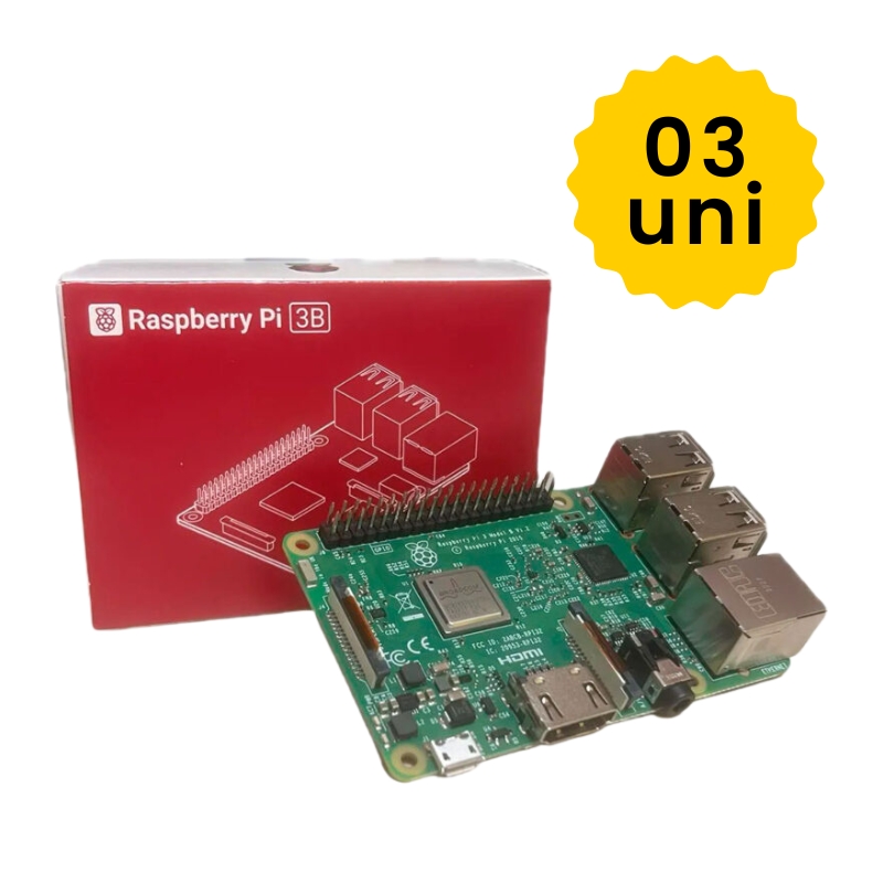 3x Raspberry Pi 3 Model B Anatel 3x Raspberry Pi 3 Model B Anatel