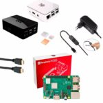 Kit Raspberry Pi 3 Model B+(Plus) c/ Case, Fonte e Dissipadores